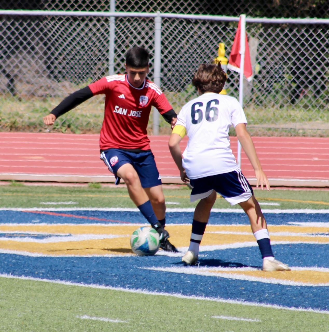 SPARTANS player attacking