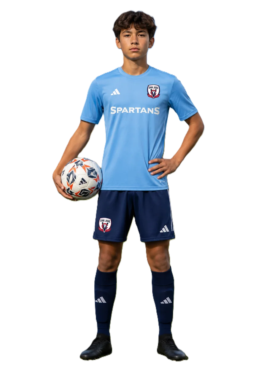 Training Kit - Light blue training top